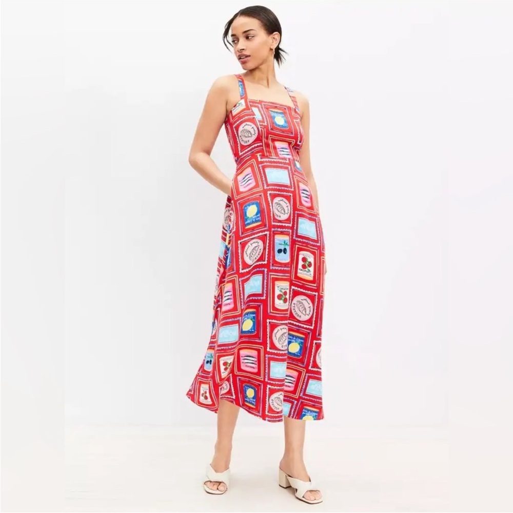 LOFT Can Print Dress